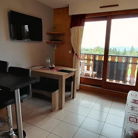 Apartamento Le Repos Du Choucas Thollon-les-Memises Exterior foto